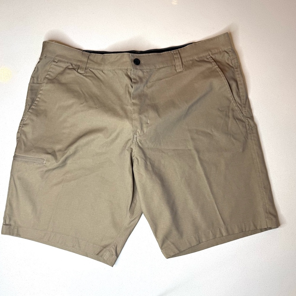 Hawke & Co Men's Khaki Flat Front Shorts